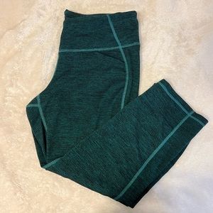 Old Navy Active capri leggings - teal stripes